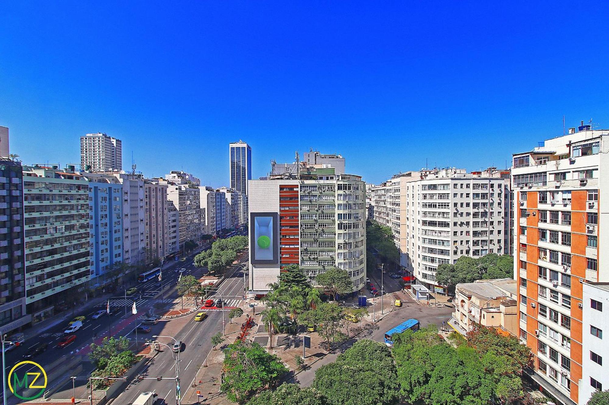 Studio Com Pequena Varanda Em Copacabana Rio de Janeiro Exteriör bild